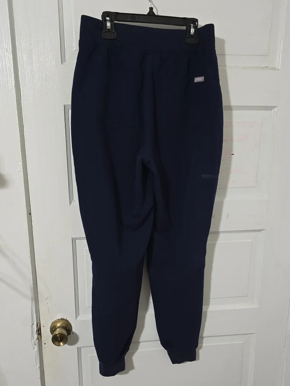 Figs Navy Jogger Pants with Drawstring